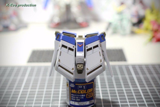 ชมขั้นตอนการต่อหุ่น MG Hi-Nu Gundam Infinity ผลงานโดย K-Evo