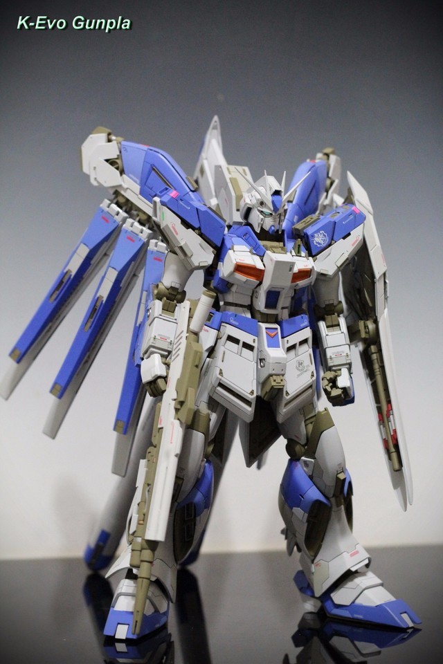 ชมขั้นตอนการต่อหุ่น MG Hi-Nu Gundam Infinity ผลงานโดย K-Evo