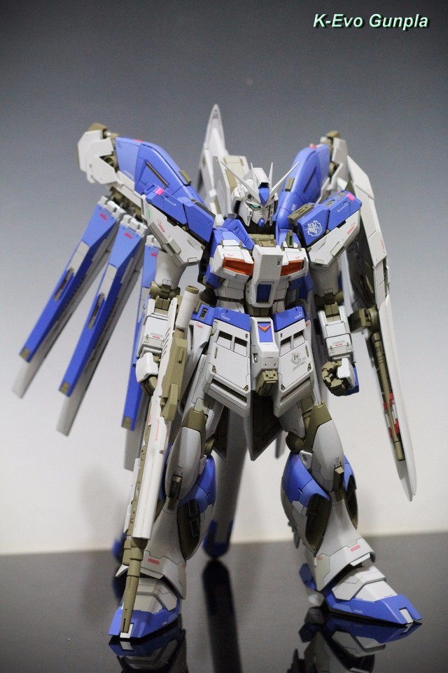 ชมขั้นตอนการต่อหุ่น MG Hi-Nu Gundam Infinity ผลงานโดย K-Evo