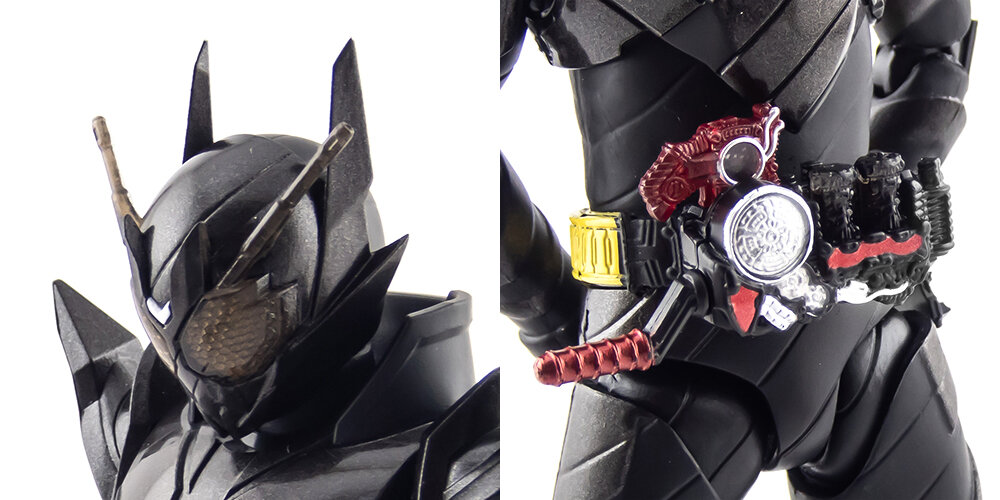 รีวิวภาพถ่ายสินค้าจริง SHFiguarts Kamen Rider Metal Build