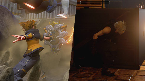 ชมภาพสกรีนช็อตใหม่ของเกมส์ Kingdom Hearts III และ Final Fantasy VII Remake