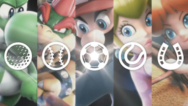 ชมวีดีโอเปิดของเกมส์ Mario Sports Superstars