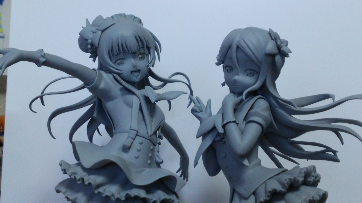 เหล่าผู้ผลิตโพสข้อมูลทวิตเตอร์โปรโมทฟิกเกอร์ที่จะนำไปแสดงในงาน Wonder Festival 2017 [Winter]