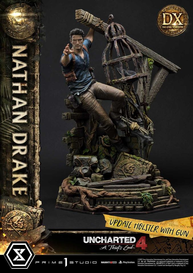 Prime1Studio แชร์อัพเดทงานปั้น Nathan Drake UNCHARTED4