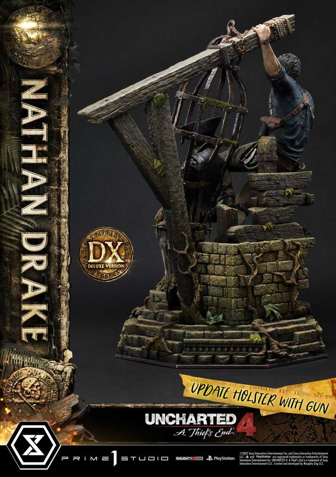 Prime1Studio แชร์อัพเดทงานปั้น Nathan Drake UNCHARTED4