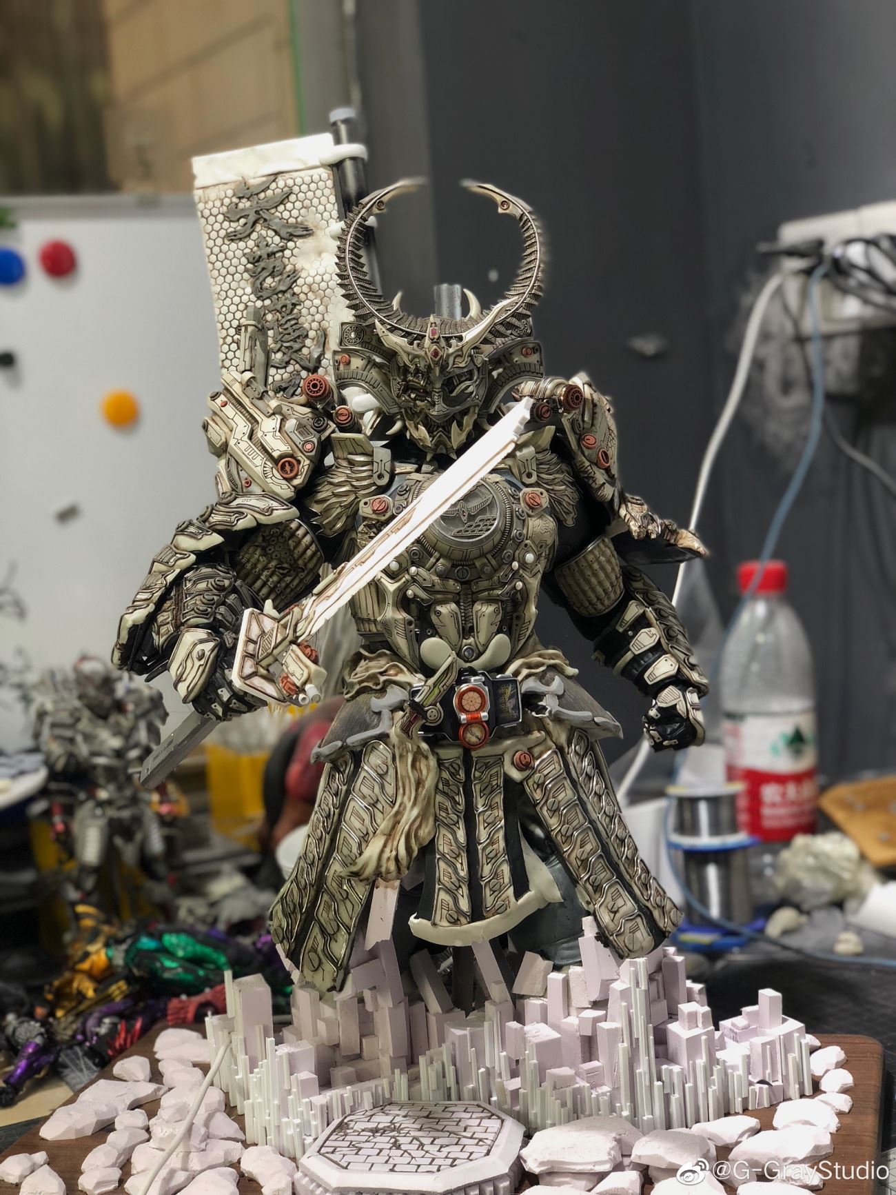 ชมงานคัสตอมสวย ๆ SIC Kamen Rider Gaim (Gray Studio)