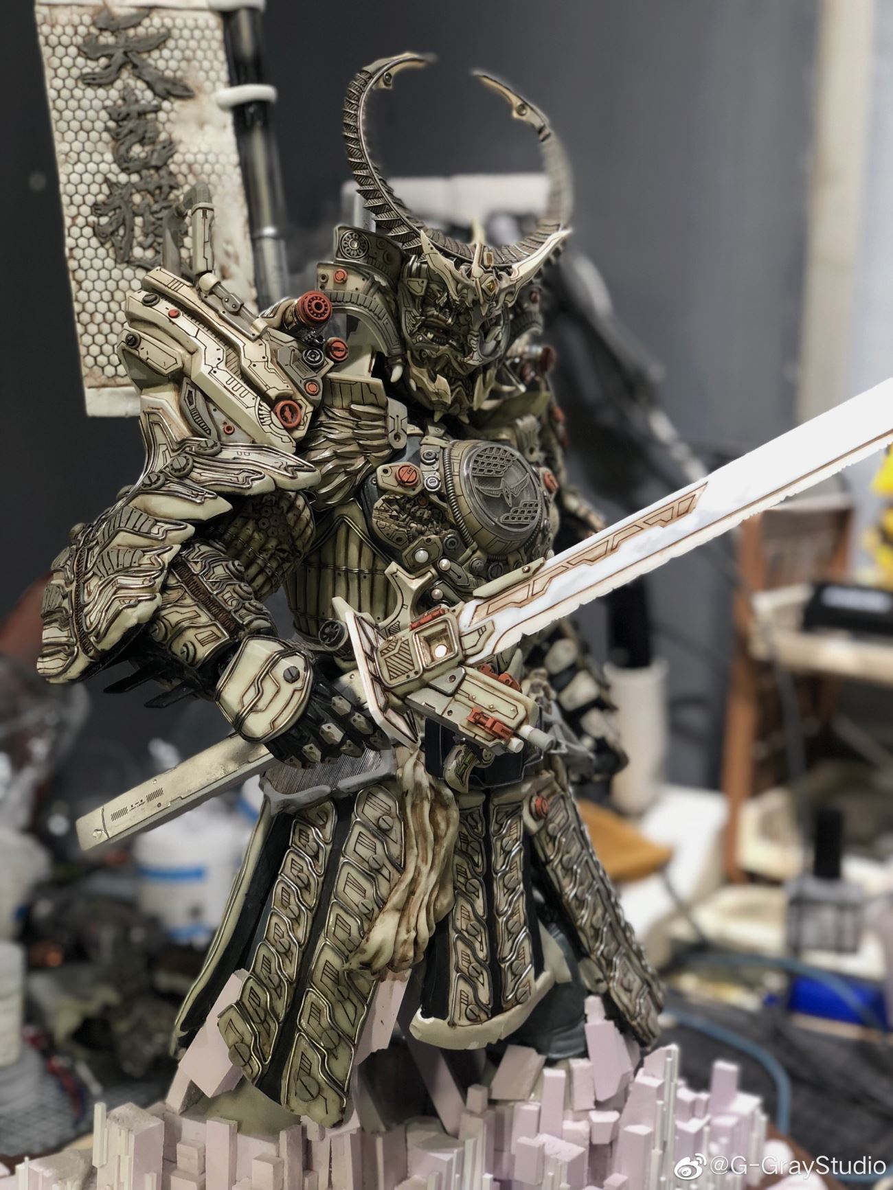 ชมงานคัสตอมสวย ๆ SIC Kamen Rider Gaim (Gray Studio)