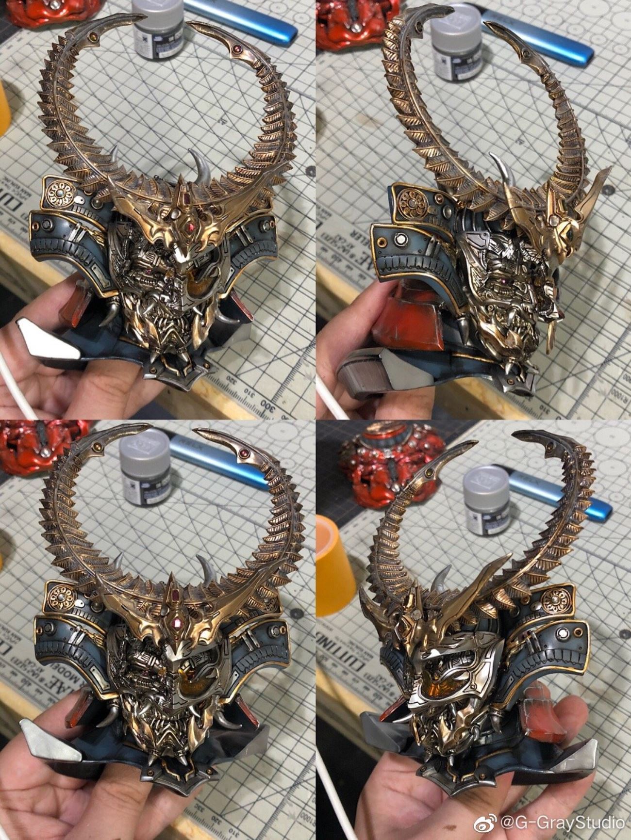 ชมงานคัสตอมสวย ๆ SIC Kamen Rider Gaim (Gray Studio)