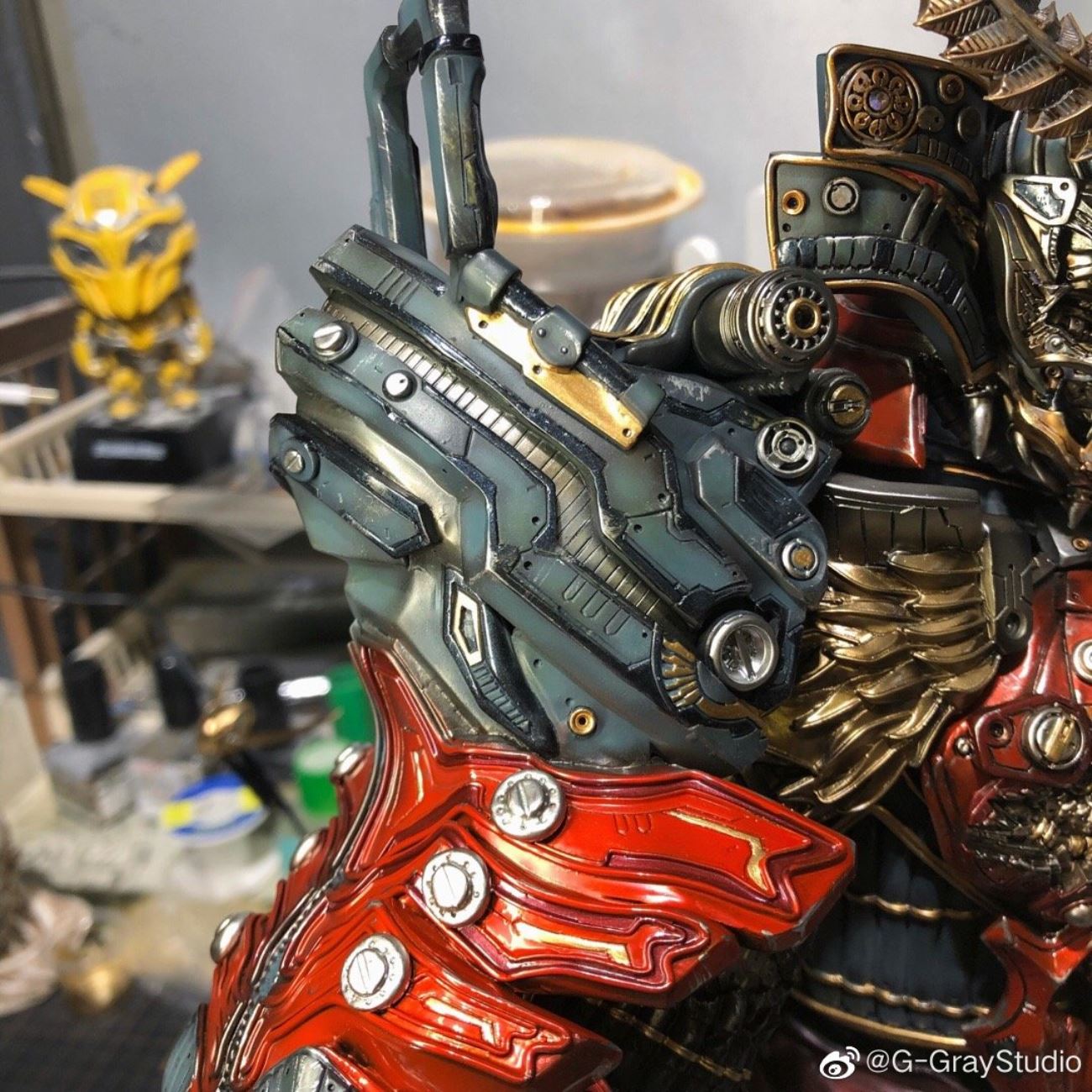ชมงานคัสตอมสวย ๆ SIC Kamen Rider Gaim (Gray Studio)