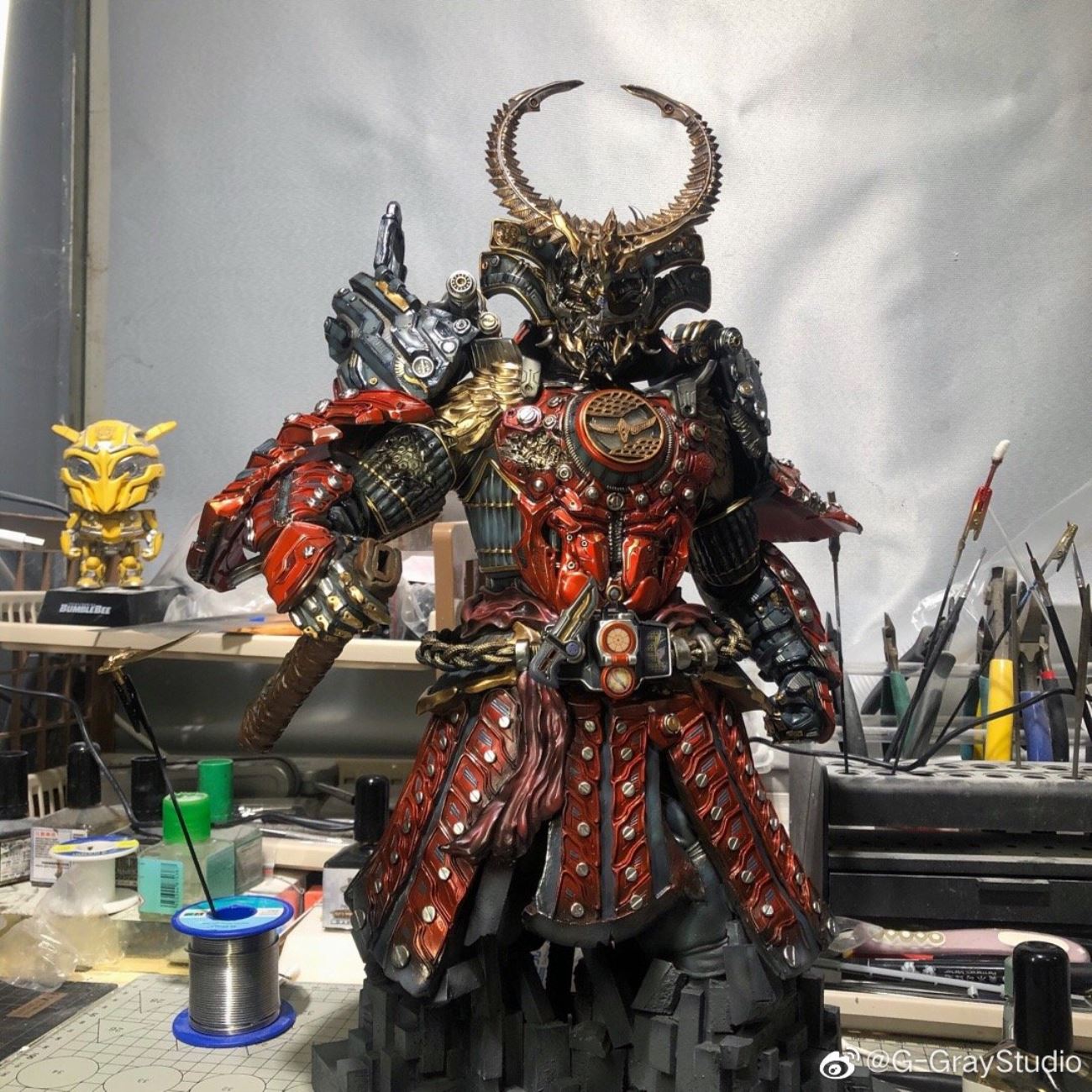 ชมงานคัสตอมสวย ๆ SIC Kamen Rider Gaim (Gray Studio)