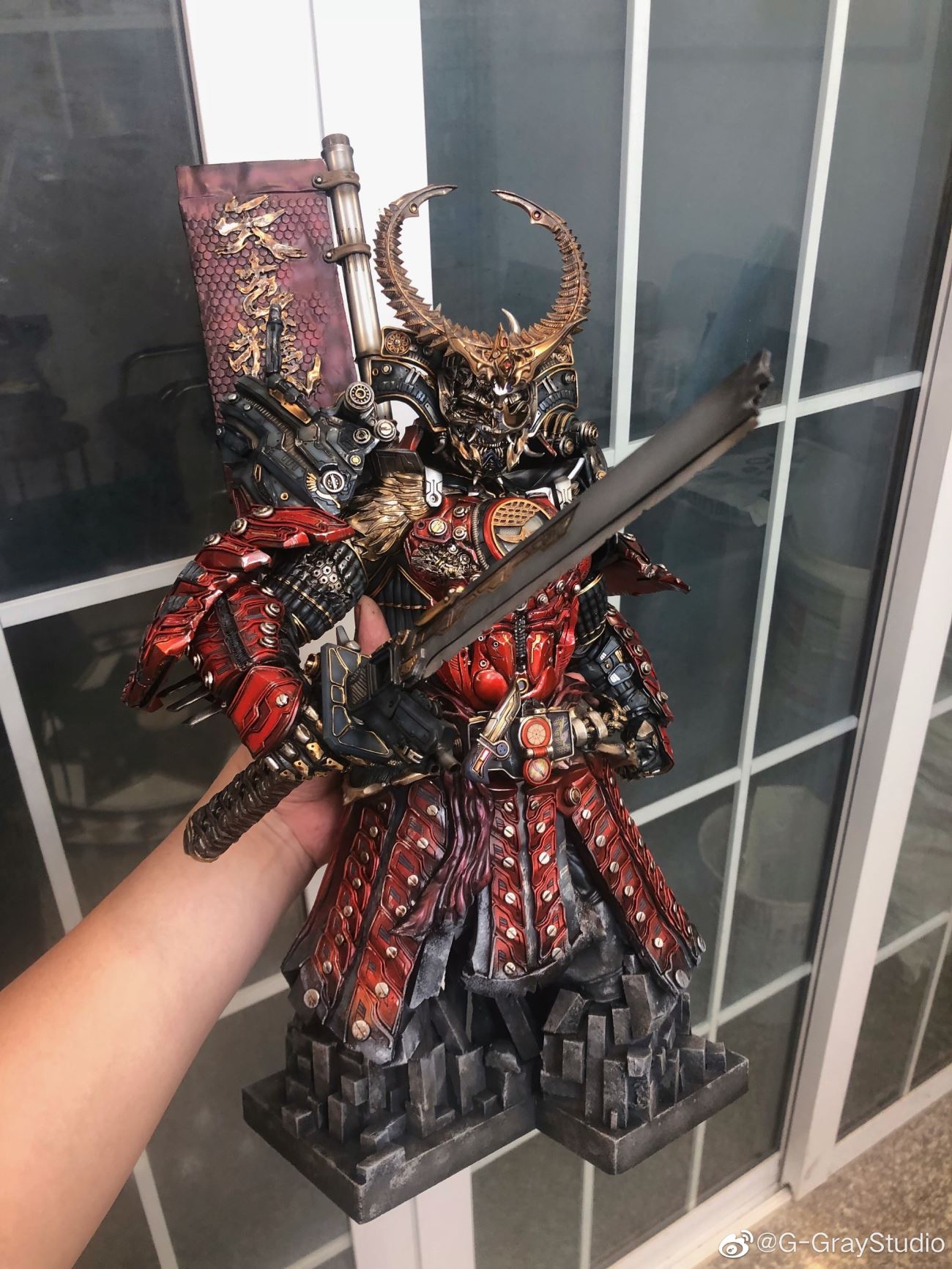 ชมงานคัสตอมสวย ๆ SIC Kamen Rider Gaim (Gray Studio)