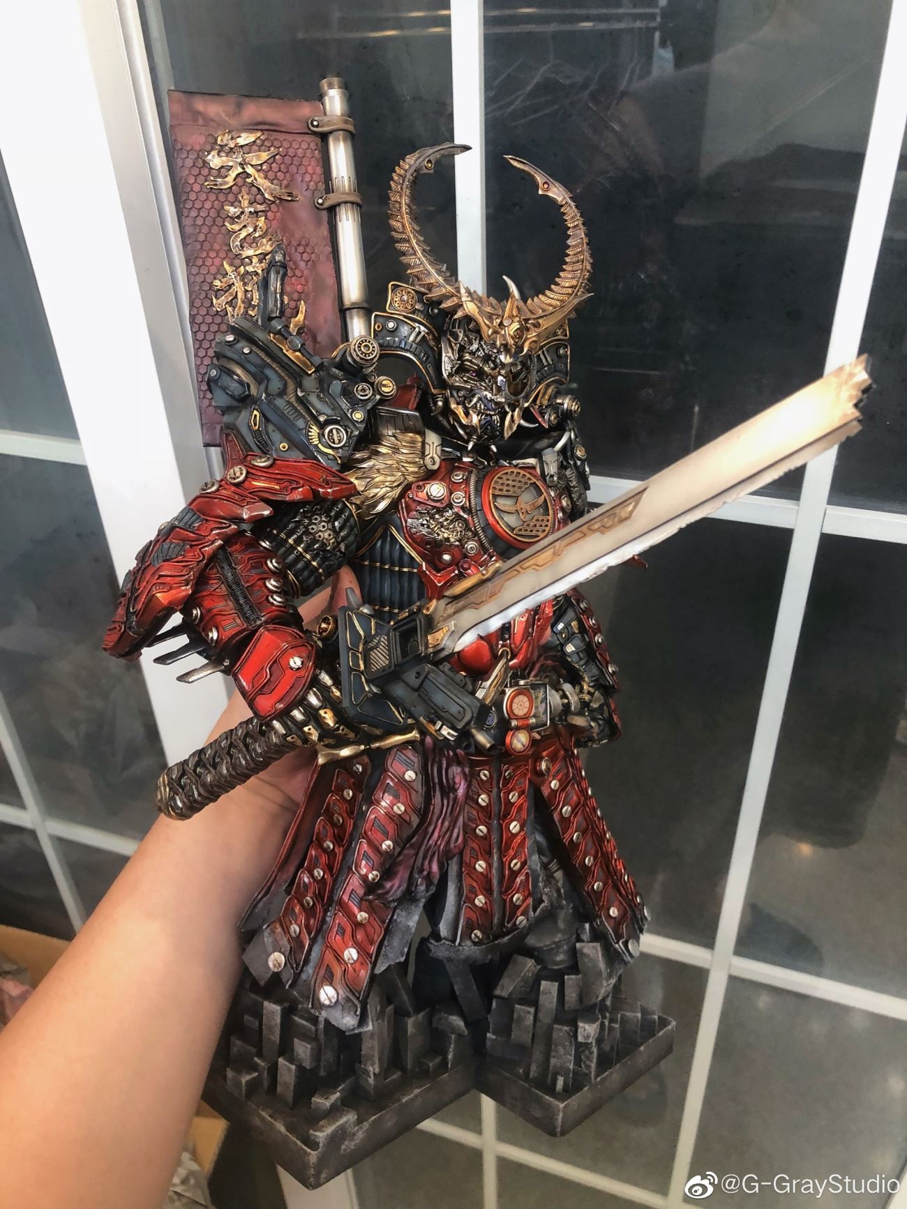 ชมงานคัสตอมสวย ๆ SIC Kamen Rider Gaim (Gray Studio)