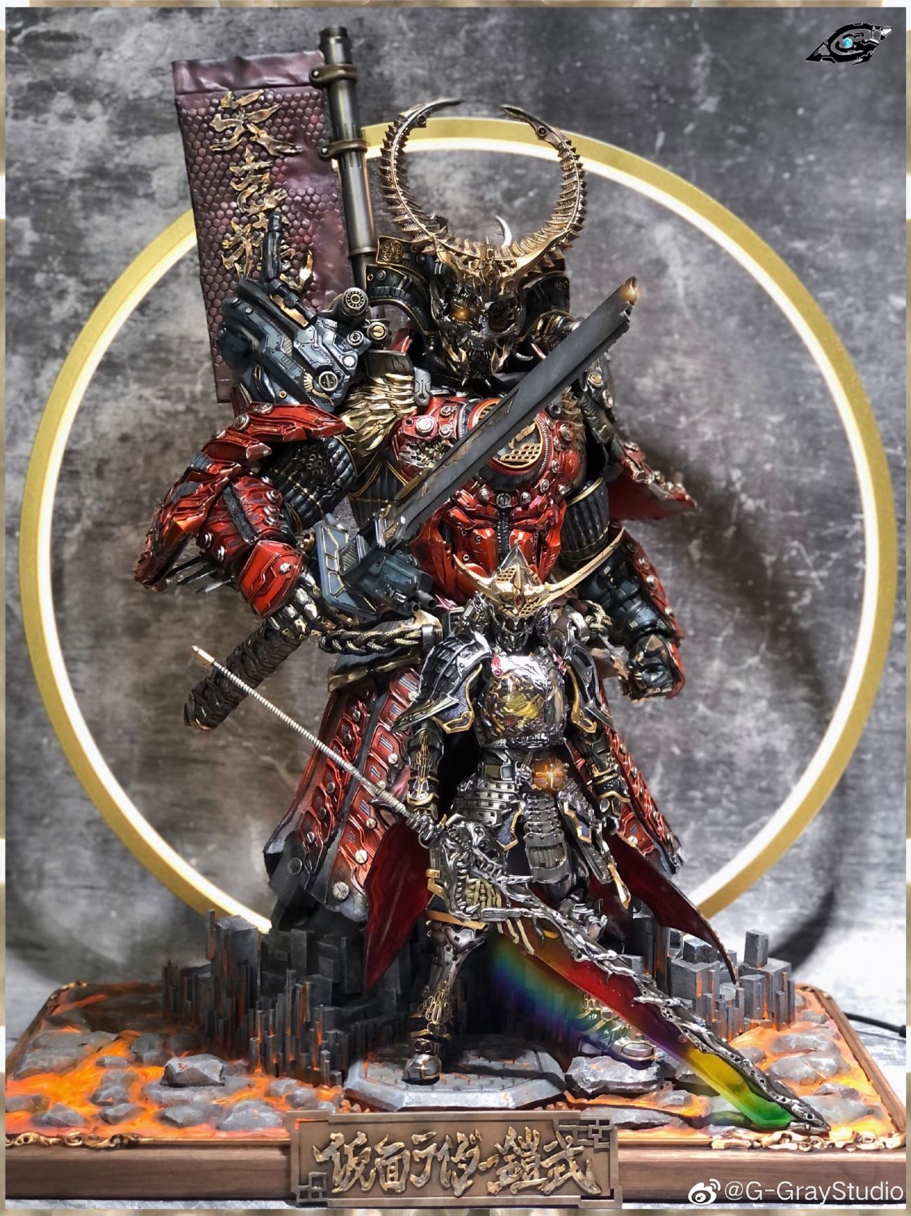 ชมงานคัสตอมสวย ๆ SIC Kamen Rider Gaim (Gray Studio)