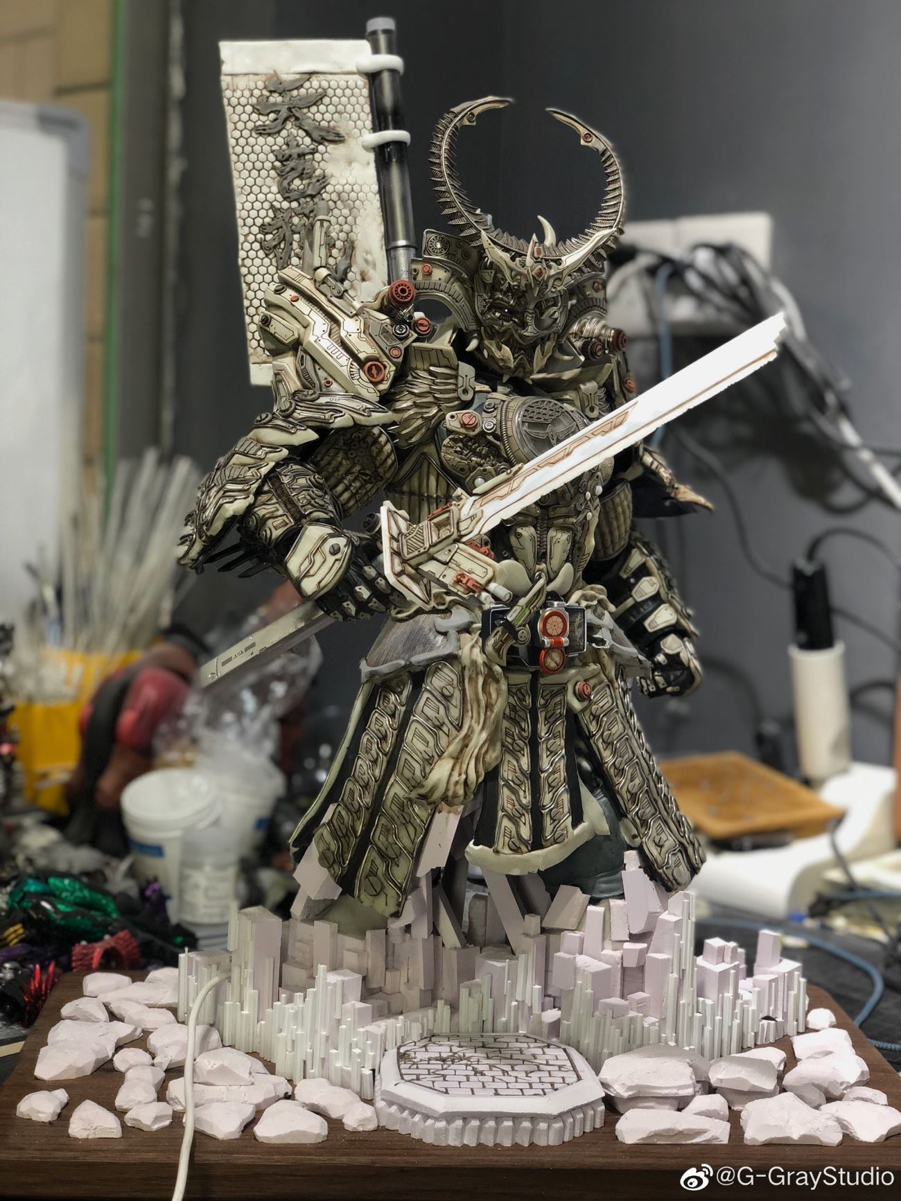 ชมงานคัสตอมสวย ๆ SIC Kamen Rider Gaim (Gray Studio)