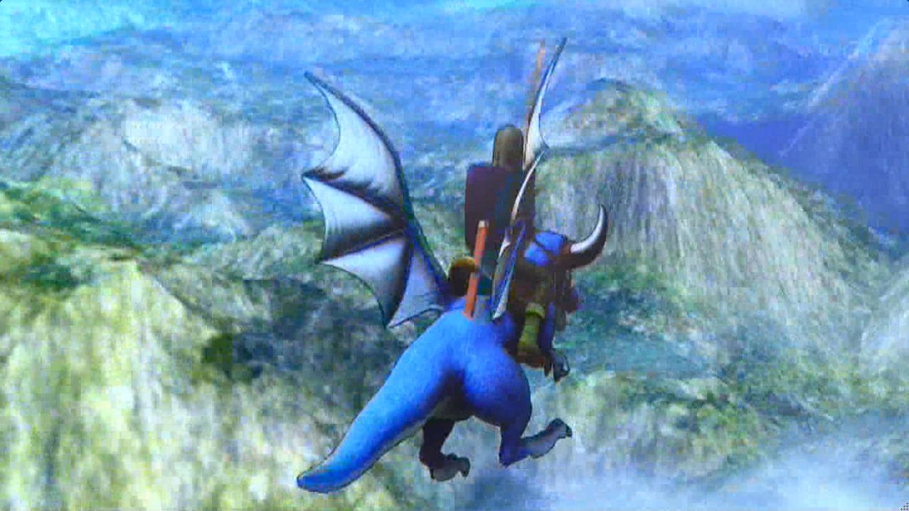 รายละเอียดแคมป์ / การขี่มังกร และการต่อสู้ของเกมส์ Dragon Quest XI