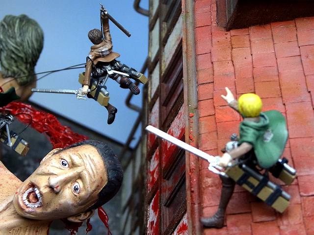 ไปดูงานไดโอราม่าเจ๋ง ๆ ของ Attack On Titan