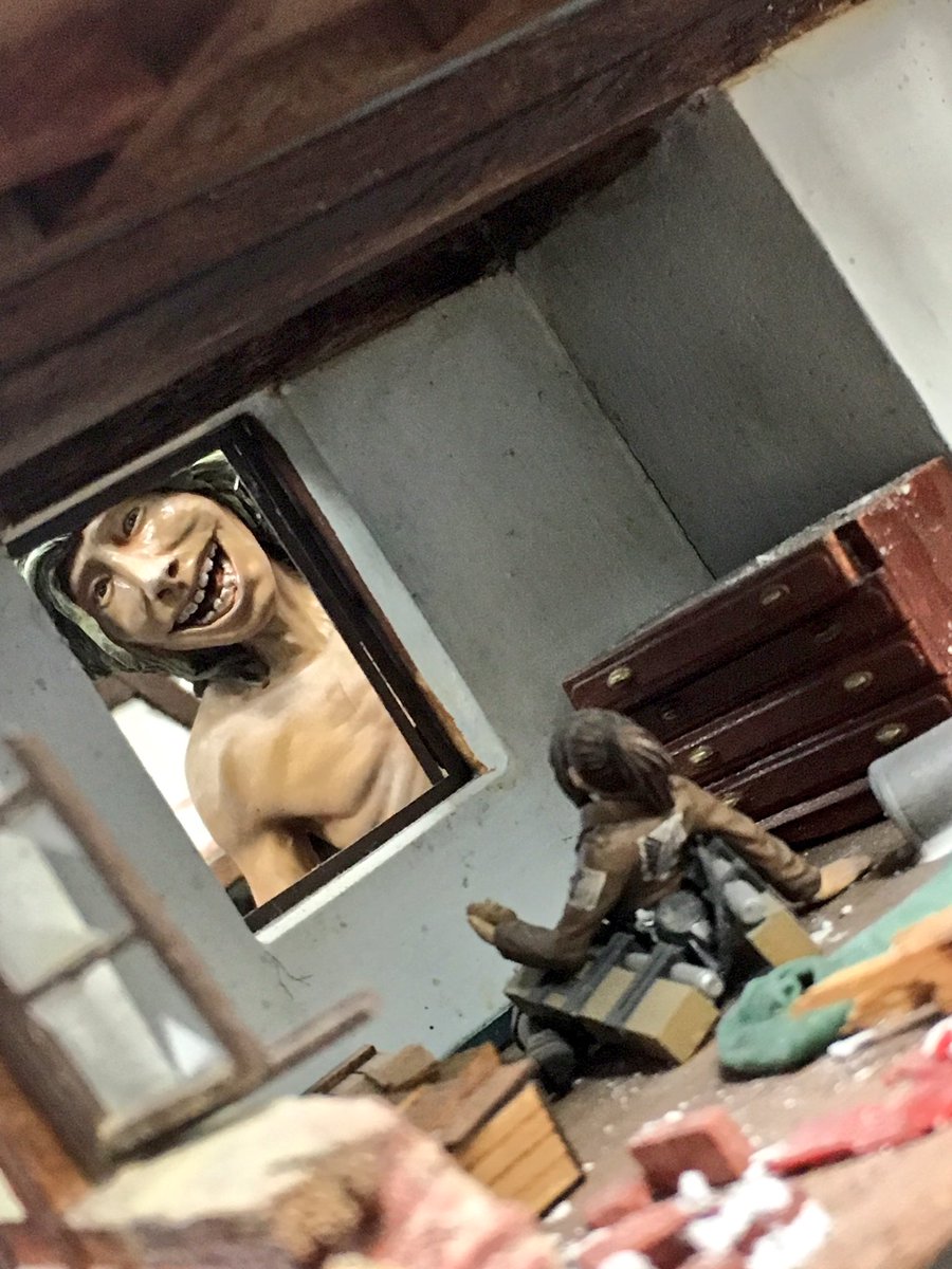 ไปดูงานไดโอราม่าเจ๋ง ๆ ของ Attack On Titan
