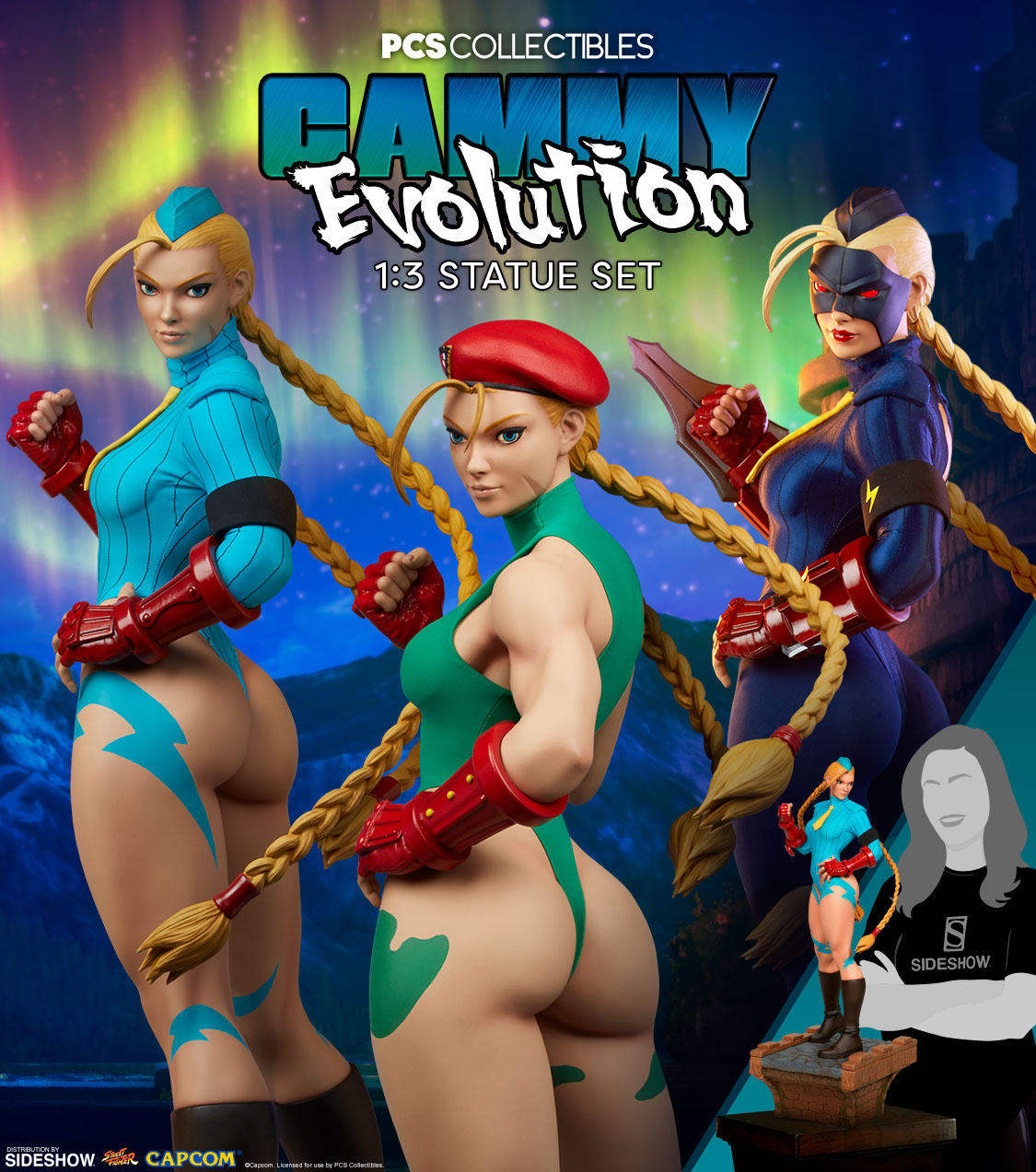 พรีวิวงานปั้น Cammy ขนาด 1/3 ของ PCS Collectibles