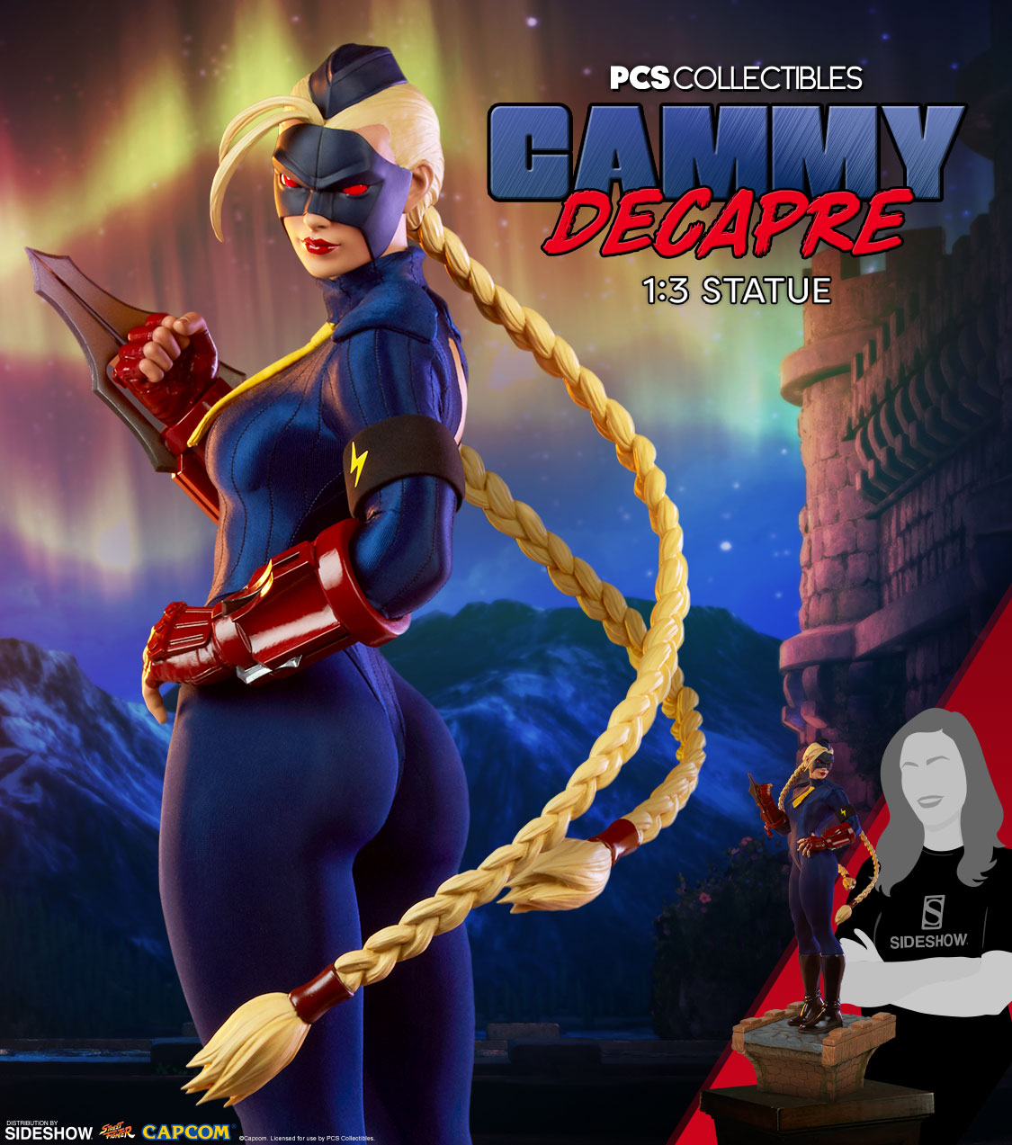 พรีวิวงานปั้น Cammy ขนาด 1/3 ของ PCS Collectibles