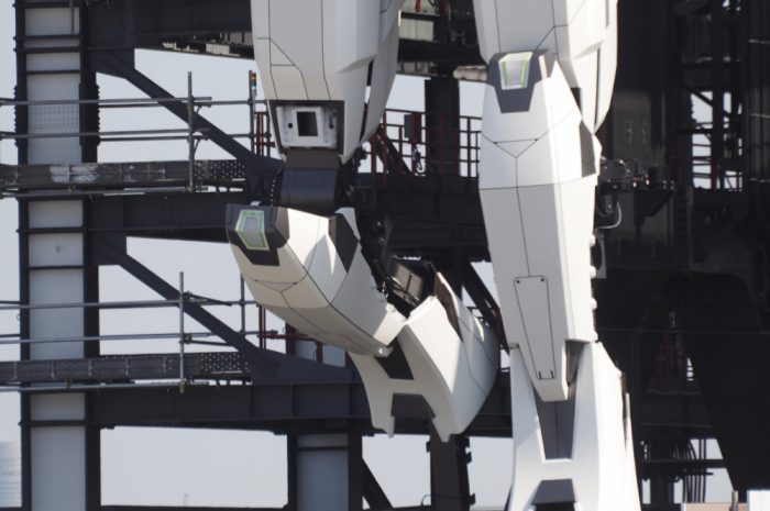 อัพเดทความคืบหน้าของหุ่น Gundam ขนาดเท่าตัวจริง