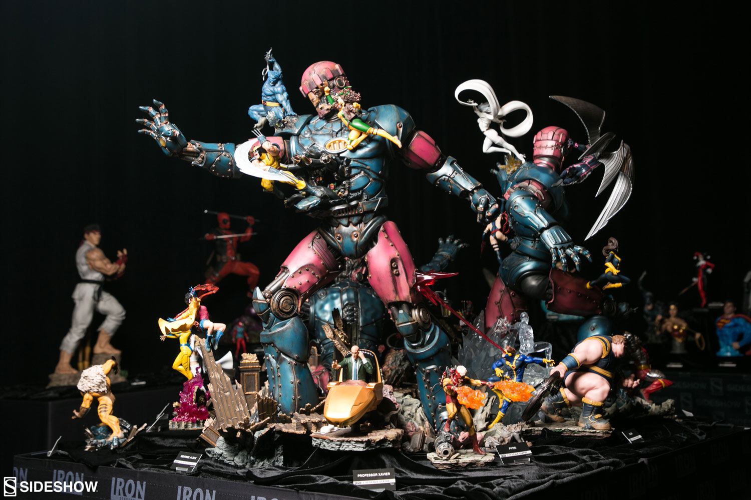 ชมงานไดโอราม่า X-Men vs Sentinel ผลงานของ Iron Studios