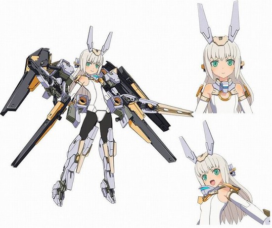 รายละเอียดและ PV ของอนิเมะ Frame Arms Girl ซึ่งสร้างจากโมเดลของโคโตบูกิยะ 