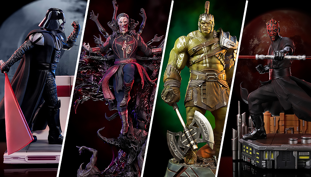 ต้นแบบงานปั้นใหม่ของ Iron Studios ในงาน D23Expo