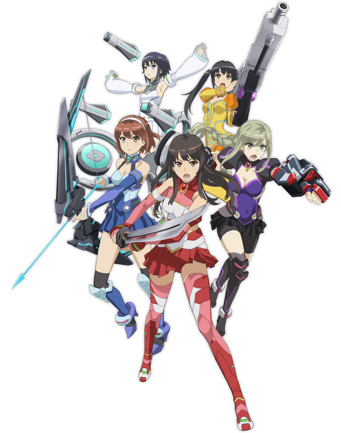 ชมโฆษณาพรีวิวของอนิเมะ Schoolgirl Strikers