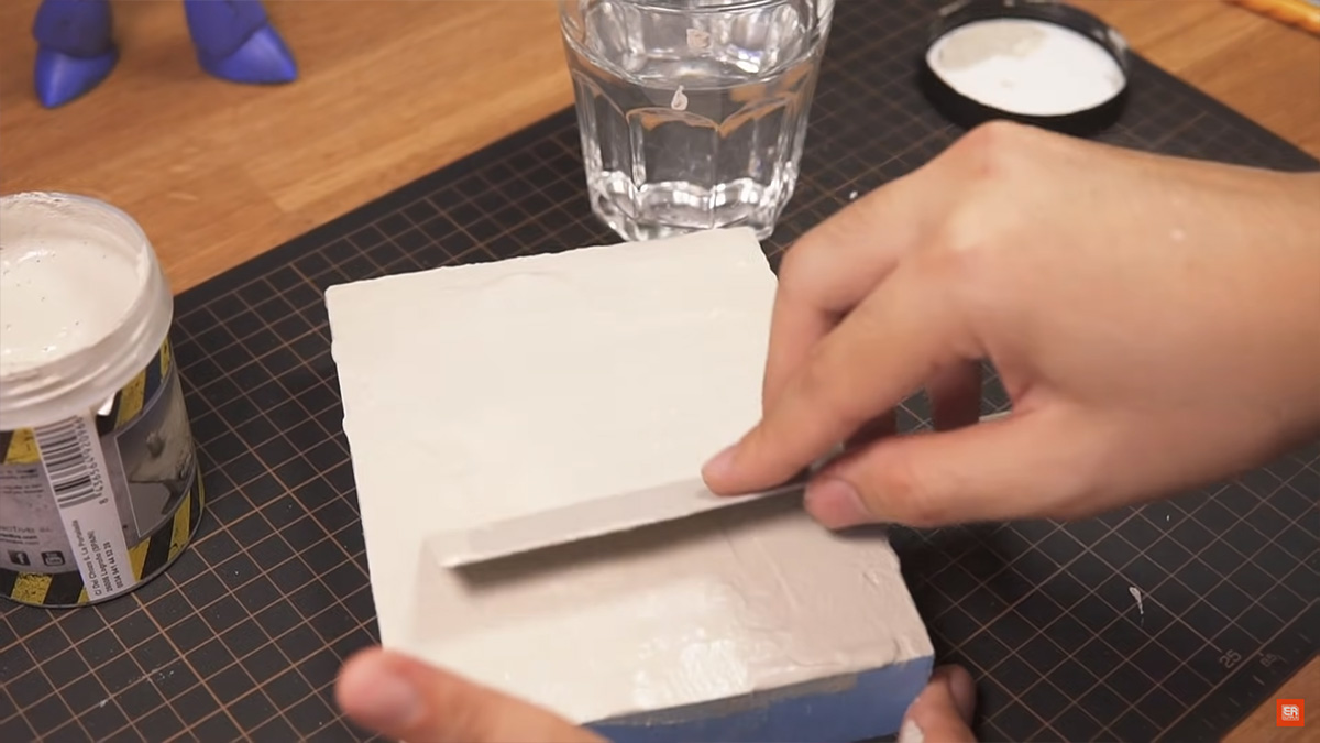 ตัวอย่างการทำไดโอรามาซีนของ Megaman แบบง่าย ๆ สำหรับมือใหม่