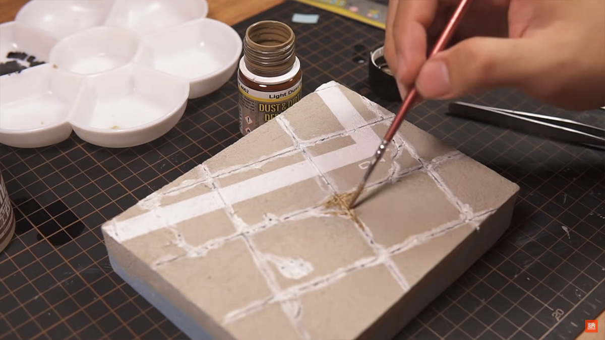 ตัวอย่างการทำไดโอรามาซีนของ Megaman แบบง่าย ๆ สำหรับมือใหม่