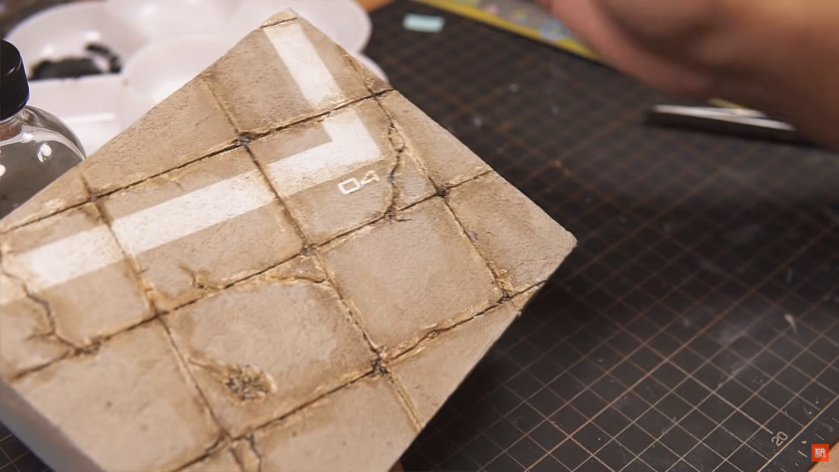 ตัวอย่างการทำไดโอรามาซีนของ Megaman แบบง่าย ๆ สำหรับมือใหม่