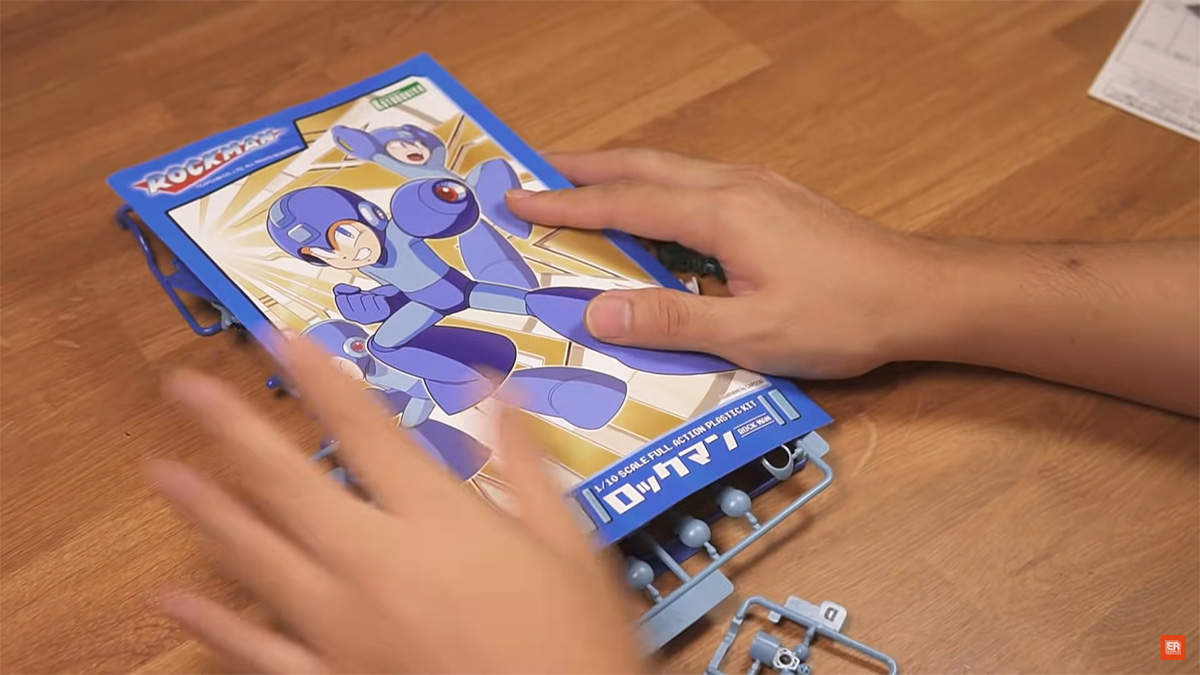 ตัวอย่างการทำไดโอรามาซีนของ Megaman แบบง่าย ๆ สำหรับมือใหม่