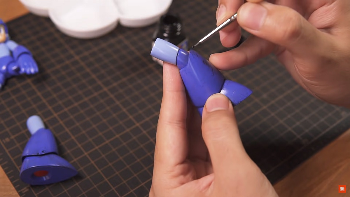 ตัวอย่างการทำไดโอรามาซีนของ Megaman แบบง่าย ๆ สำหรับมือใหม่