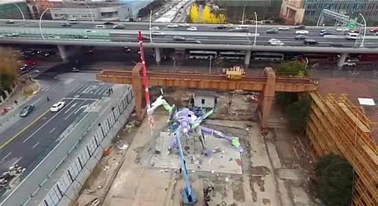 รูปปั้น Evangelion ขนาดใหญ่ที่สุดในเซี่ยงไฮ้ถูกบันทึกลงกินเนสบุคส์