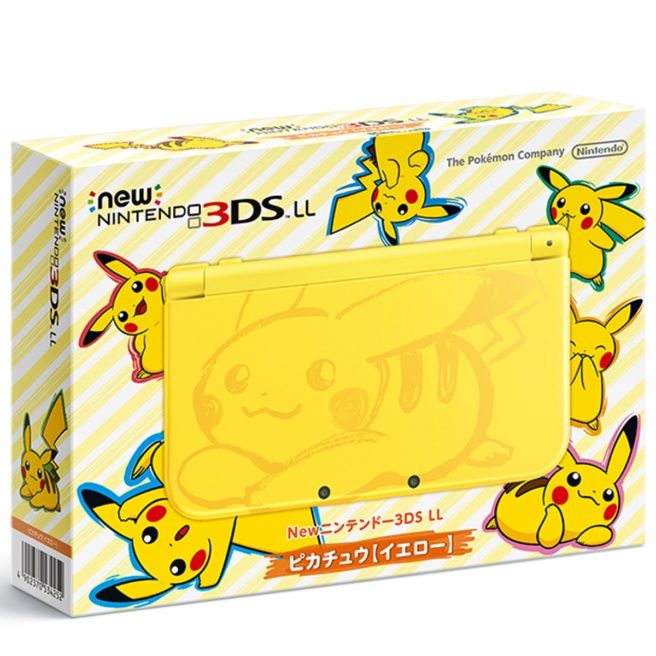 New 3DS XL Pikachu Yellow Edition model จะจำหน่ายในอเมริกาเหนือวันที่ 24 กุมภาพันธ์