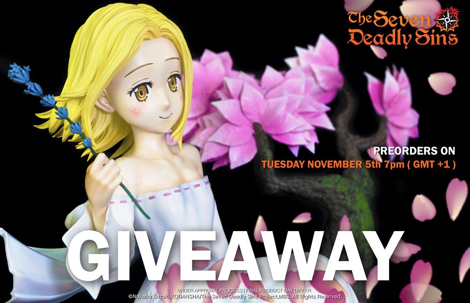 แย้มภาพถ่ายงาน statue ใหม่ จากการ์ตูนดัง The Seven Deadly Sins