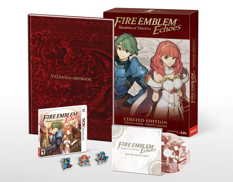 Fire Emblem Echoes: Shadows of Valentia limited edition ปล่อยเทรลเลอร์ Two Armies