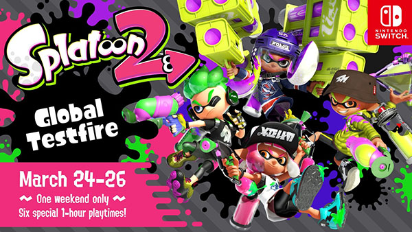 เกมส์ Splatoon 2 จะเปิดให้เล่นทดสอบทั่วโลกเดือนมีนาคมนี้
