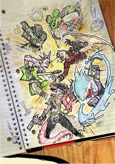 เกมส์ยิงสุดแนว Drawn to Death เตรียมวางจำหน่ายวันที่ 4 เมษายน