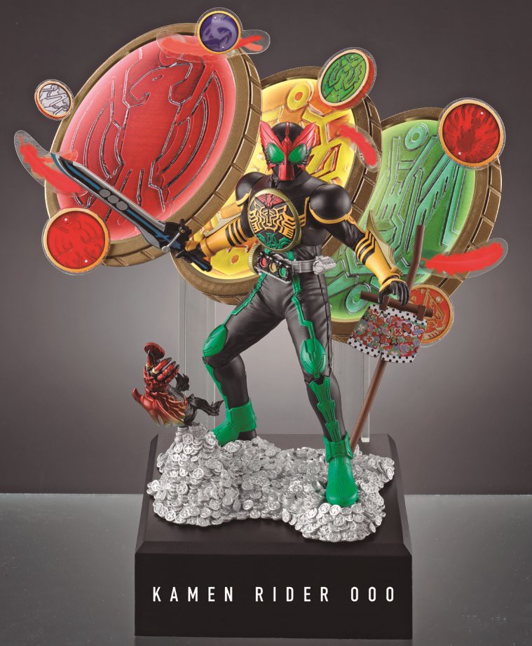 Bandai เผยภาพสินค้า ฉลองครบรอบ 10 ปี Ichiban Kamen Rider OOO