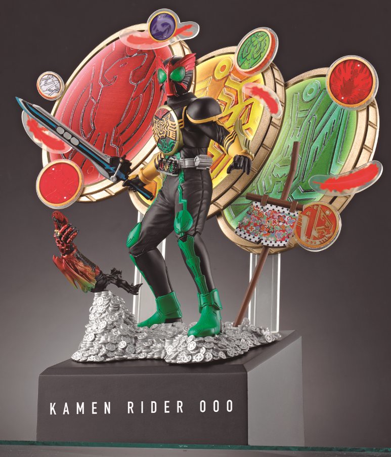 Bandai เผยภาพสินค้า ฉลองครบรอบ 10 ปี Ichiban Kamen Rider OOO