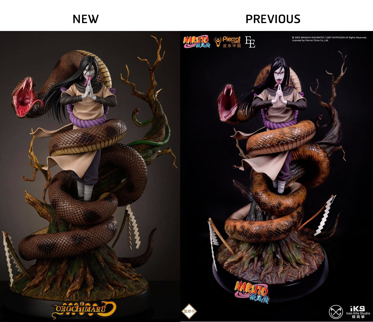 Iron Kite Studio ปล่อยภาพ Orochimaru งานเดิมที่ปรับเปลี่ยนใหม่