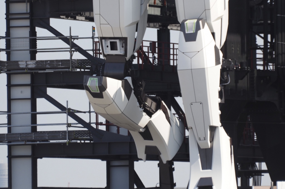 อัพเดทความคืบหน้าของหุ่น Gundam ขนาดเท่าตัวจริง