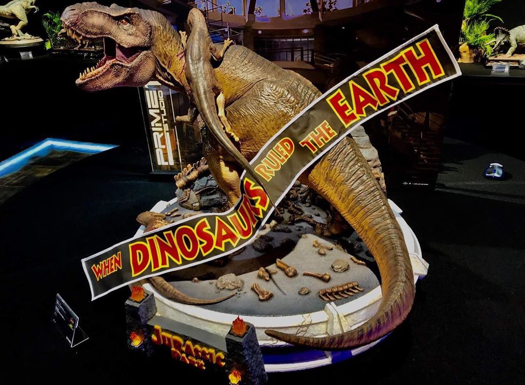 อลังการงานโชว์ กับธีมสวน Jurassic Park ที่จัดแสดงโชว์อยู่ที่ช็อป Prime1Studio ประเทศญี่ปุ่น