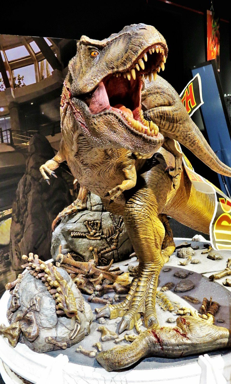 อลังการงานโชว์ กับธีมสวน Jurassic Park ที่จัดแสดงโชว์อยู่ที่ช็อป Prime1Studio ประเทศญี่ปุ่น