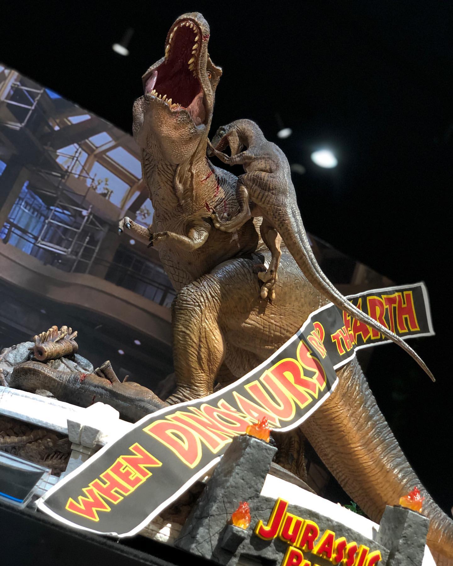 อลังการงานโชว์ กับธีมสวน Jurassic Park ที่จัดแสดงโชว์อยู่ที่ช็อป Prime1Studio ประเทศญี่ปุ่น