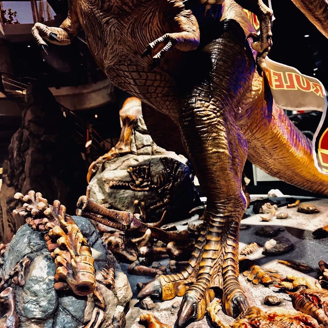 อลังการงานโชว์ กับธีมสวน Jurassic Park ที่จัดแสดงโชว์อยู่ที่ช็อป Prime1Studio ประเทศญี่ปุ่น