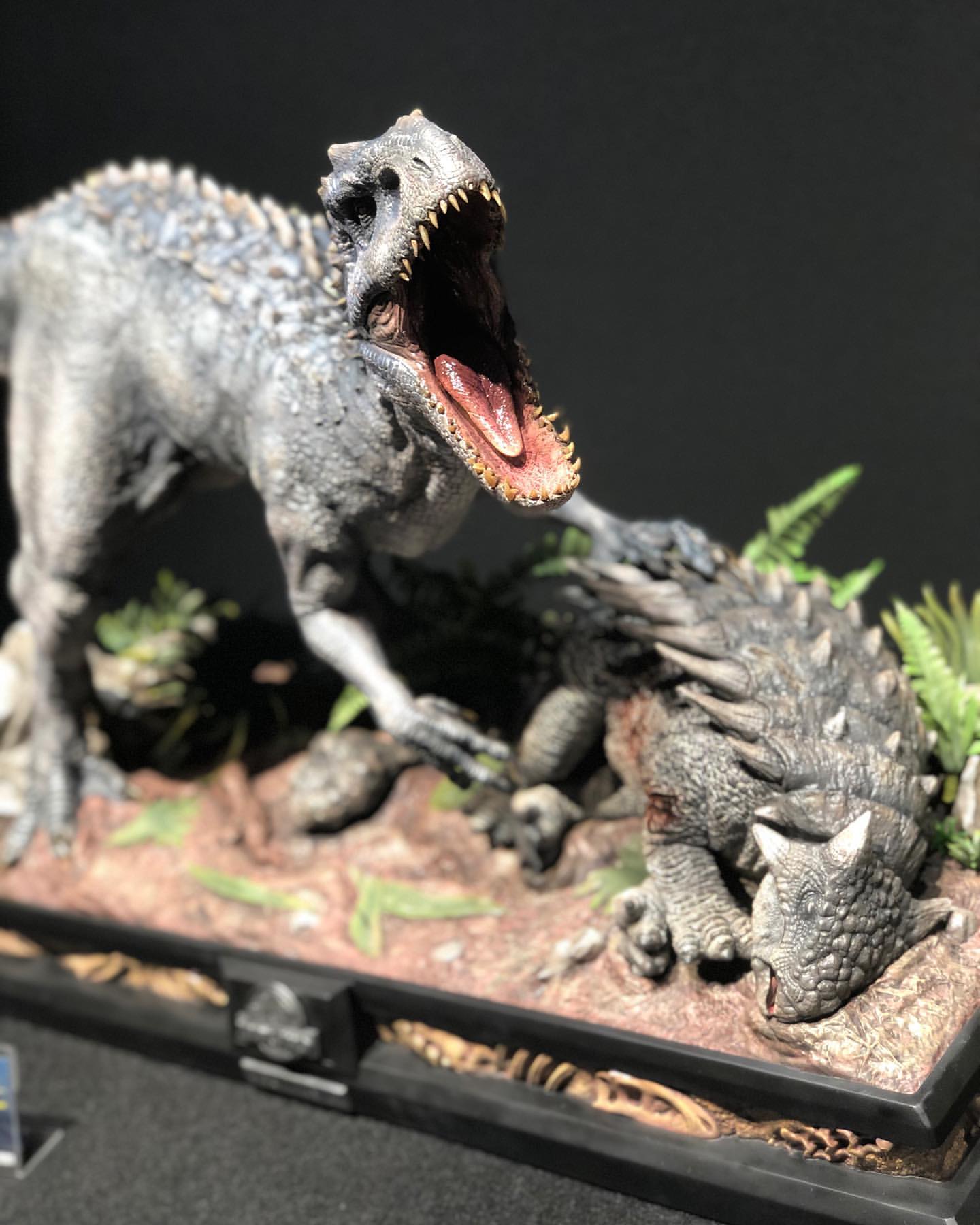 อลังการงานโชว์ กับธีมสวน Jurassic Park ที่จัดแสดงโชว์อยู่ที่ช็อป Prime1Studio ประเทศญี่ปุ่น