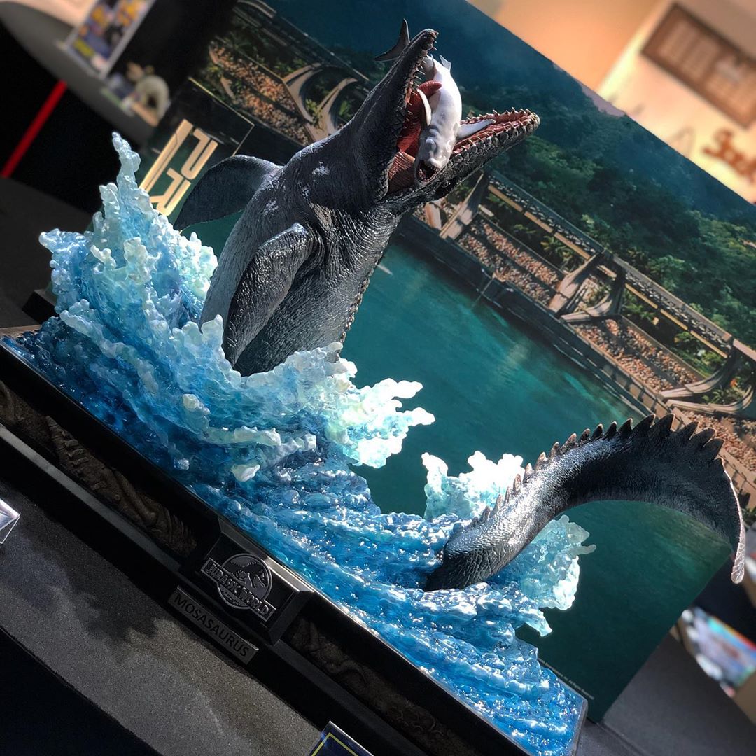 อลังการงานโชว์ กับธีมสวน Jurassic Park ที่จัดแสดงโชว์อยู่ที่ช็อป Prime1Studio ประเทศญี่ปุ่น
