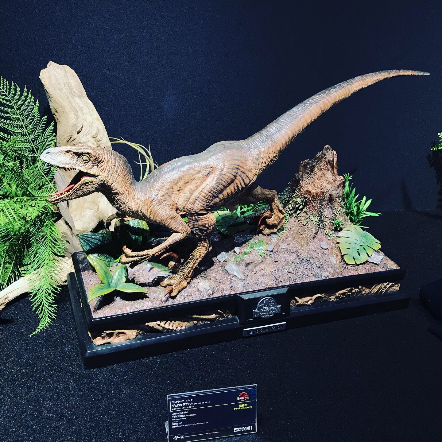อลังการงานโชว์ กับธีมสวน Jurassic Park ที่จัดแสดงโชว์อยู่ที่ช็อป Prime1Studio ประเทศญี่ปุ่น